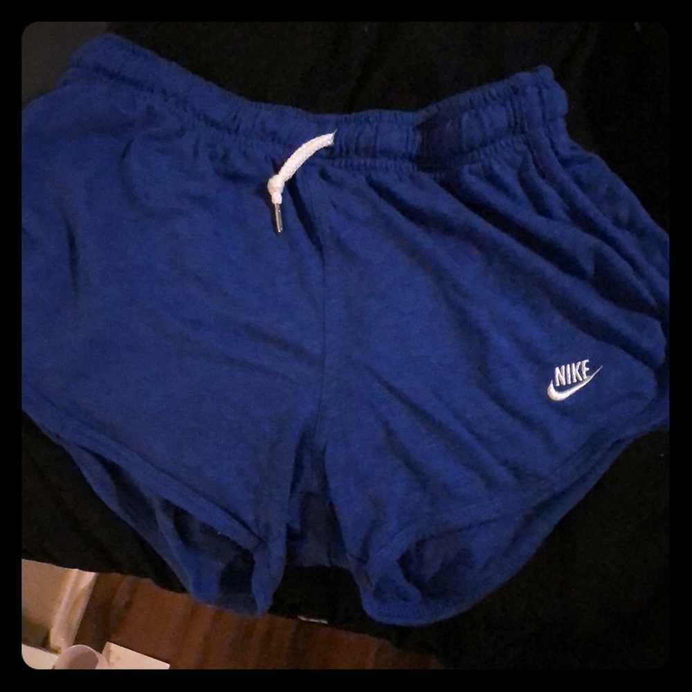 Nike blue shorts